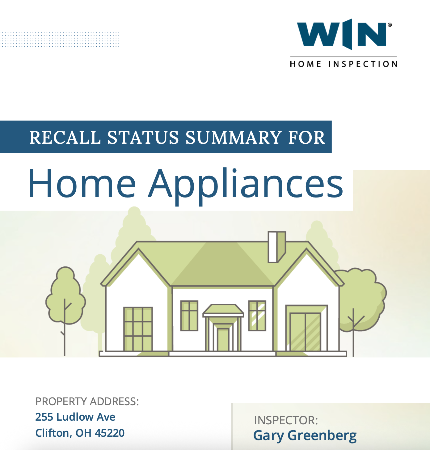 Home Appliance Recall Detection System